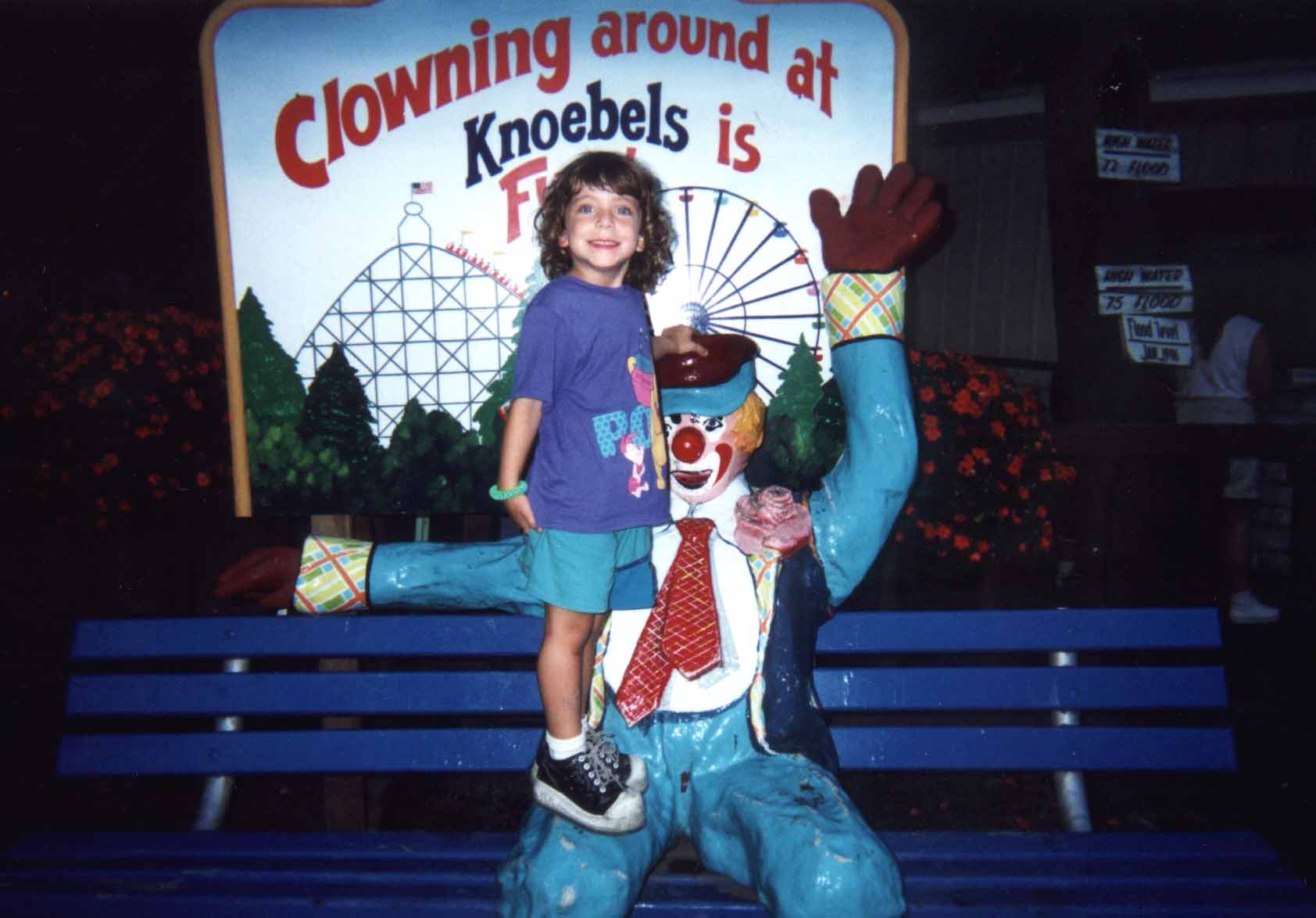 Erica and her Clown friend